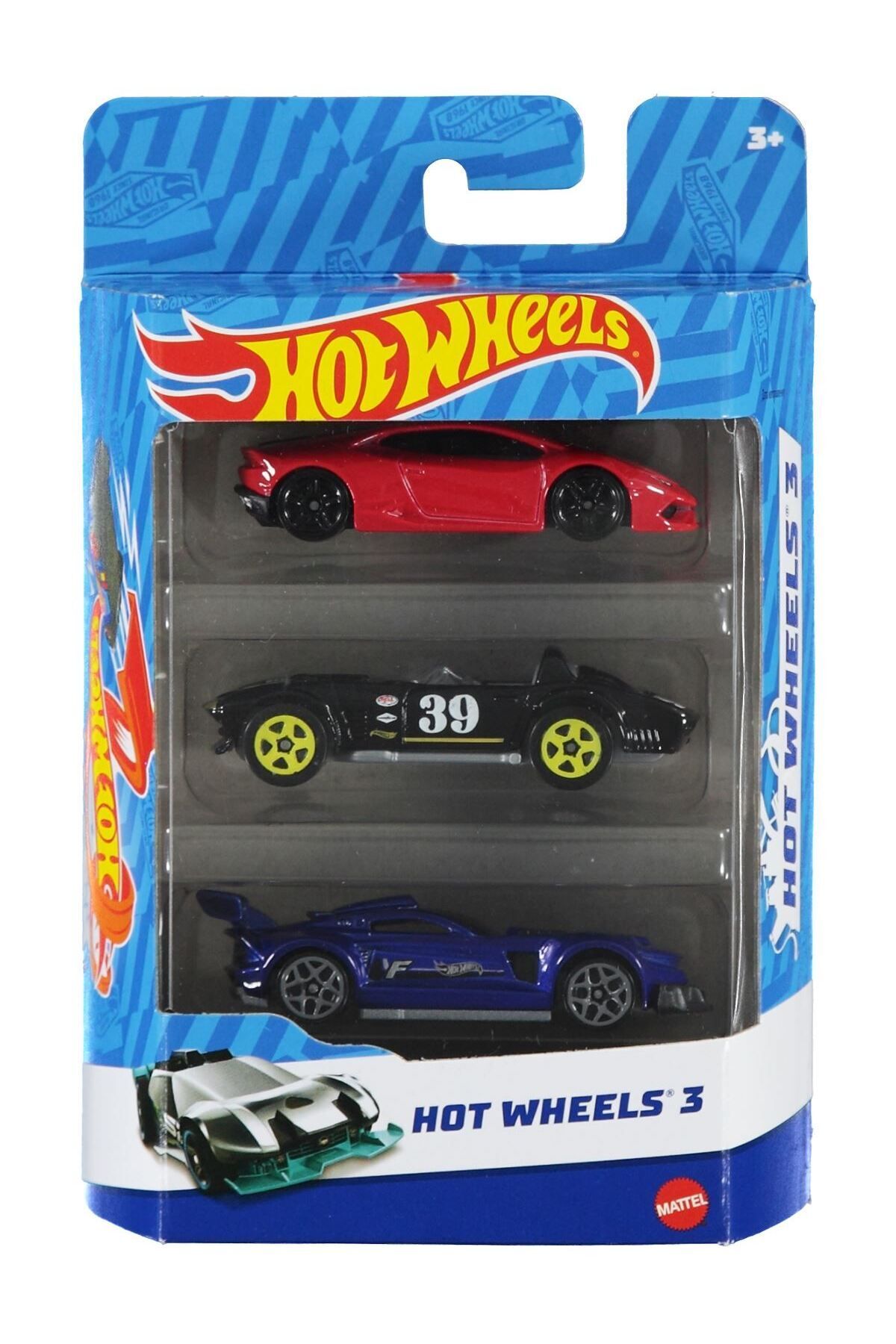 ماشین اسباب بازی ست 3 اورجینال HOT WHEELS