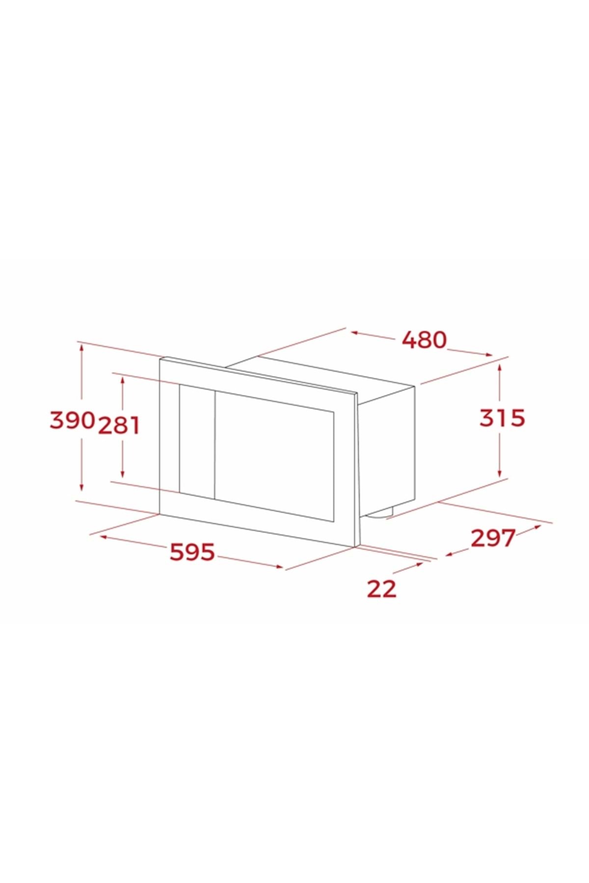 مایکروویو میل مایکروفر 8200 BIS L BK مشکی اورجینال Teka