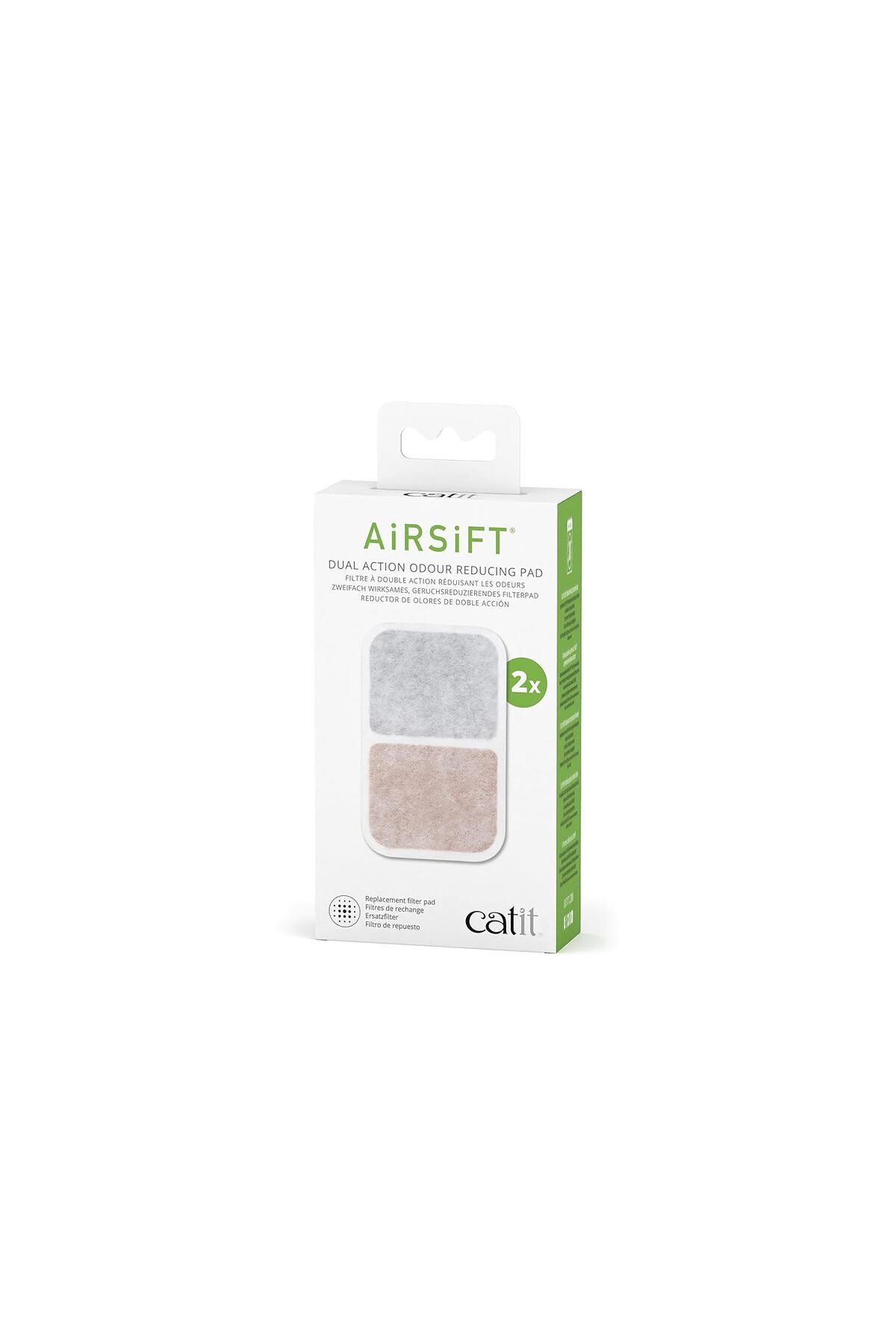 پد تصفیه هوای کاتیت Catit Airsift، بسته ۲ عددی با اثر دوگانه