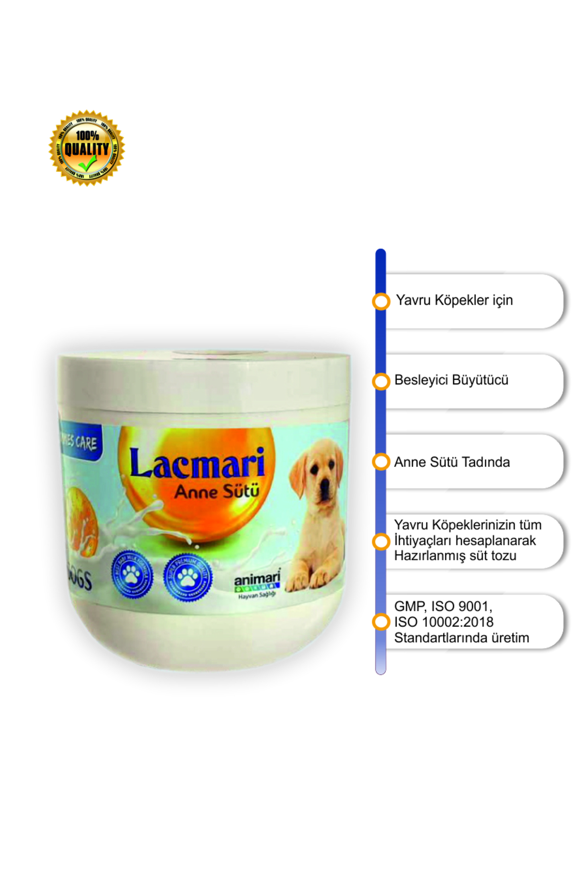 پودر شیر توله‌سگ آنیماری animari Lacmaridog، ۲۰۰ گرم