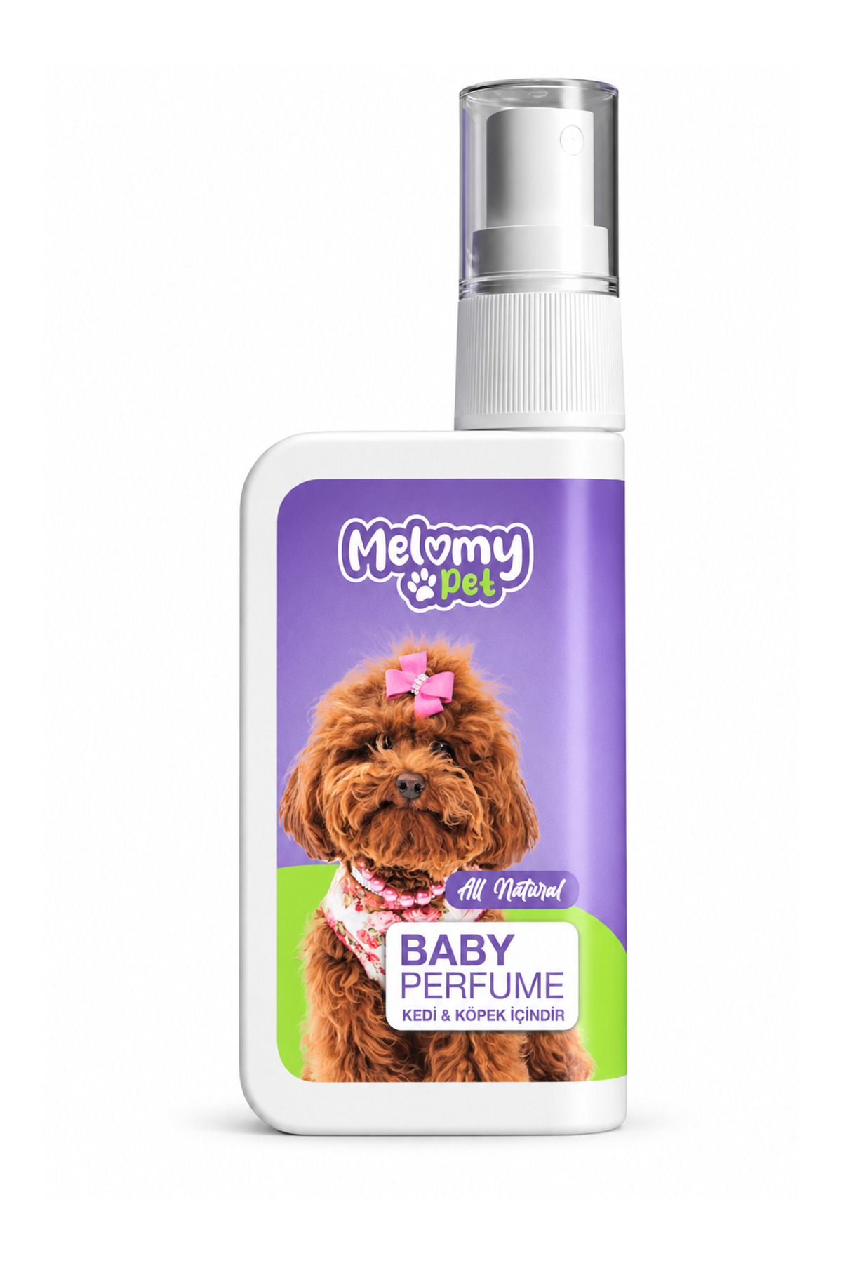 عطر گربه و سگ ملومی Melomy Baby، ۵۰ میلی‌لیتر