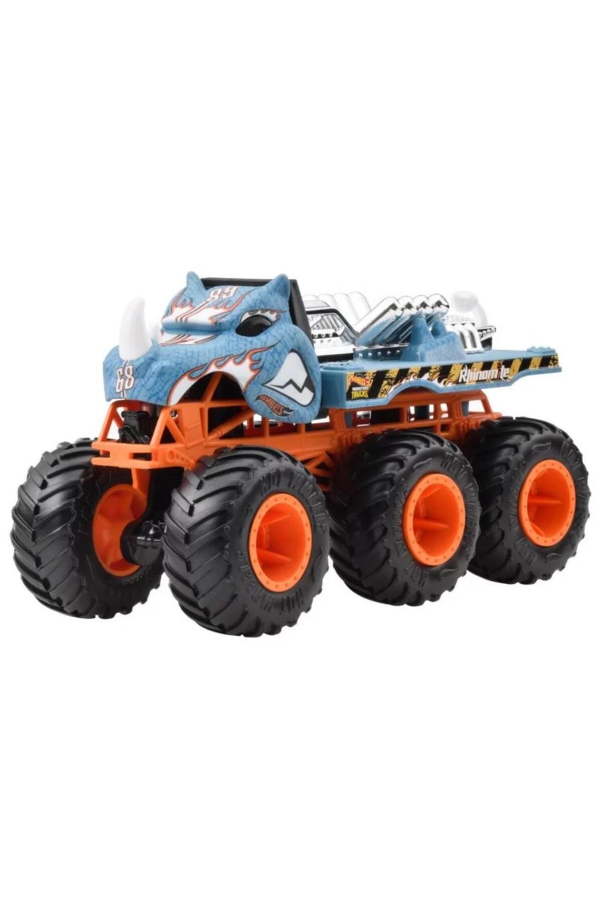 ماشین اسباب بازی MONSTER TRUCKS 1:64 TOW CARS RHINOMITE HWN86 HWN91 از ترکیه HOT WHEELS