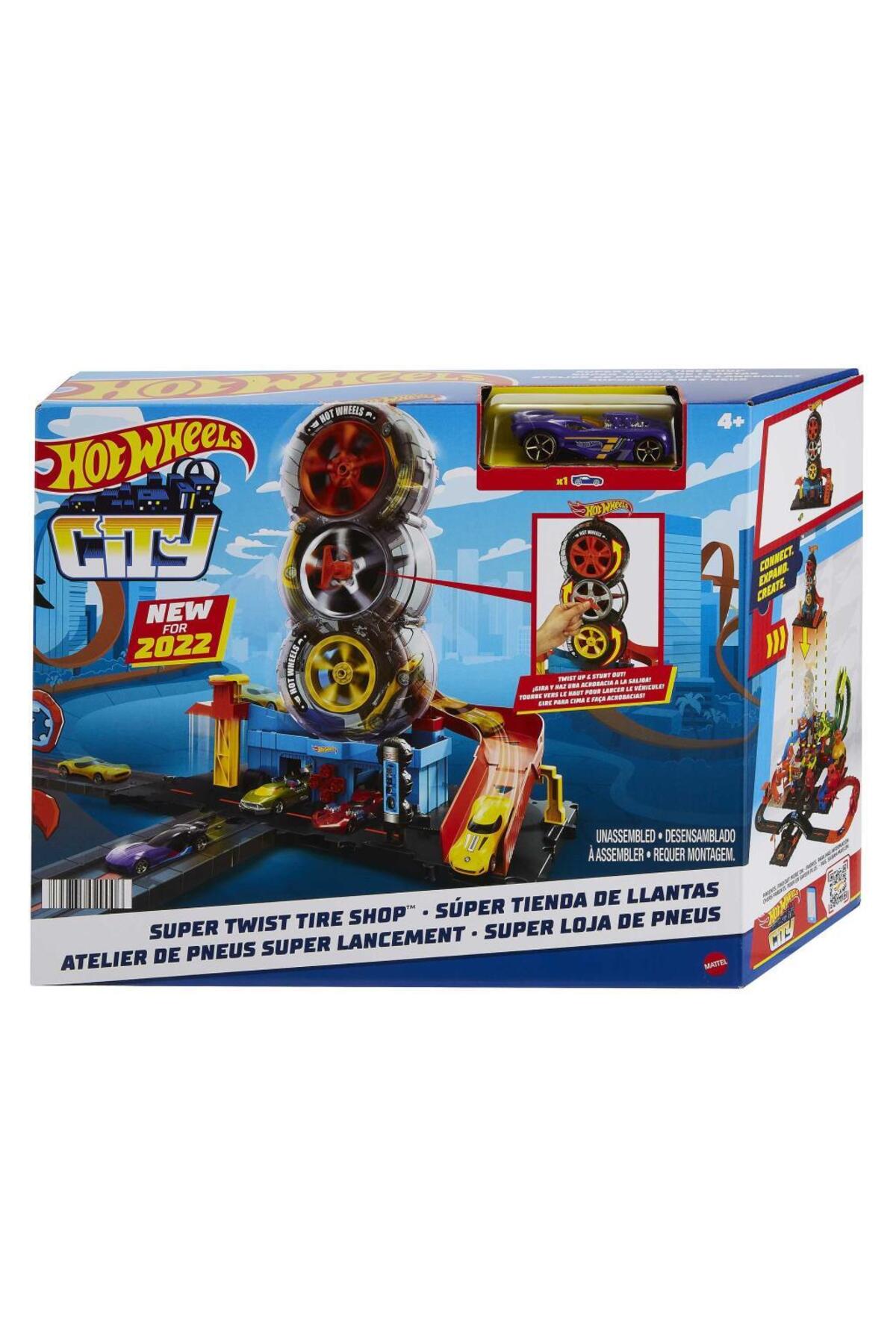 ماشین اسباب بازی TRACK TOWER TOUGH | HDP02 هات ویلز اورجینال HOT WHEELS