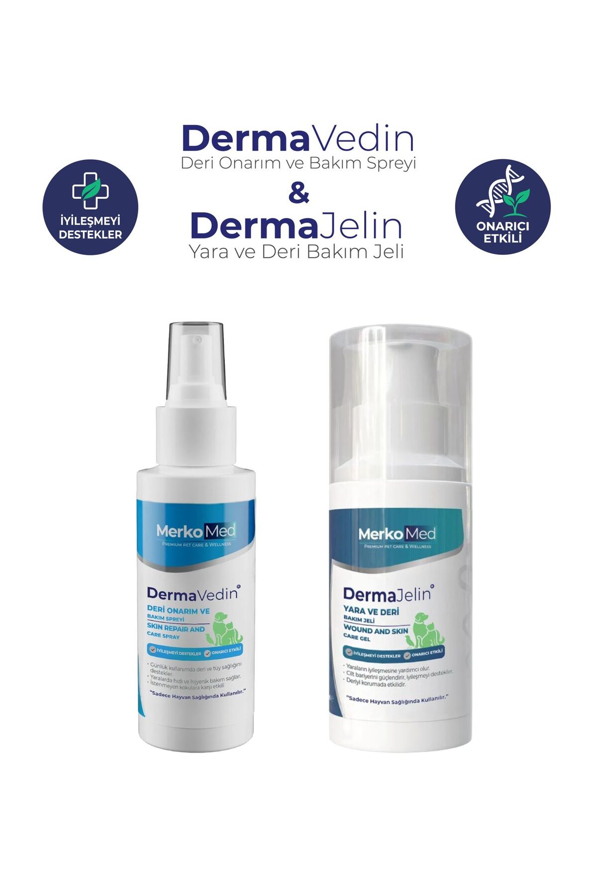 محصول سلامت سگ پتی‌کر PETYCARE DermaVedin & DermaJelin