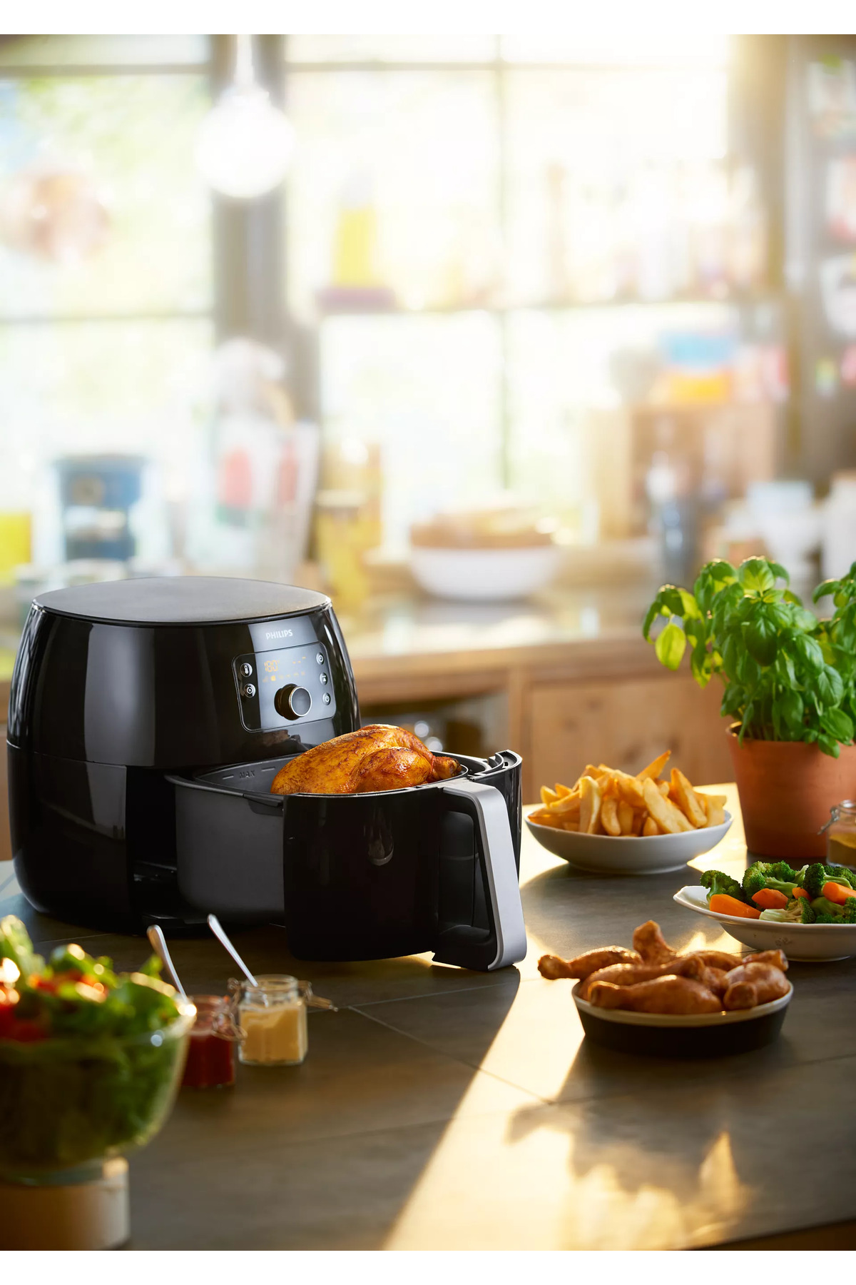سرخ کن AIRFRYER XXL HD9650 90 AVANCE COLLECTION 7.3 لیتری بدون روغن اورجینال Philips