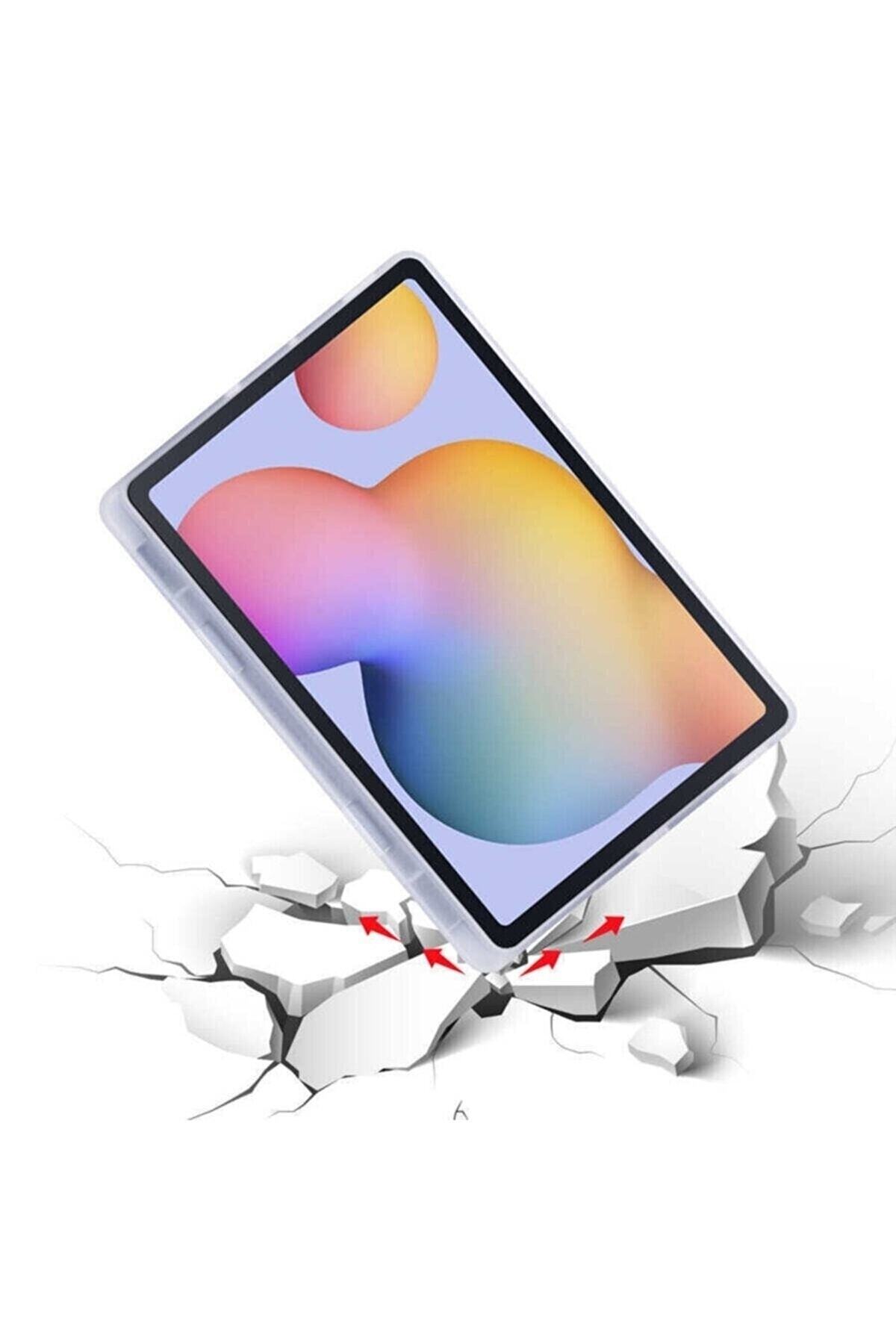 کاور تبلت قاب محافظ سیلیکونی نرم در پشت با محفظه قلم سازگار برای SAMSUNG GALAXY TAB A8 10.5 SM X200 2021 فیبکس Fibaks