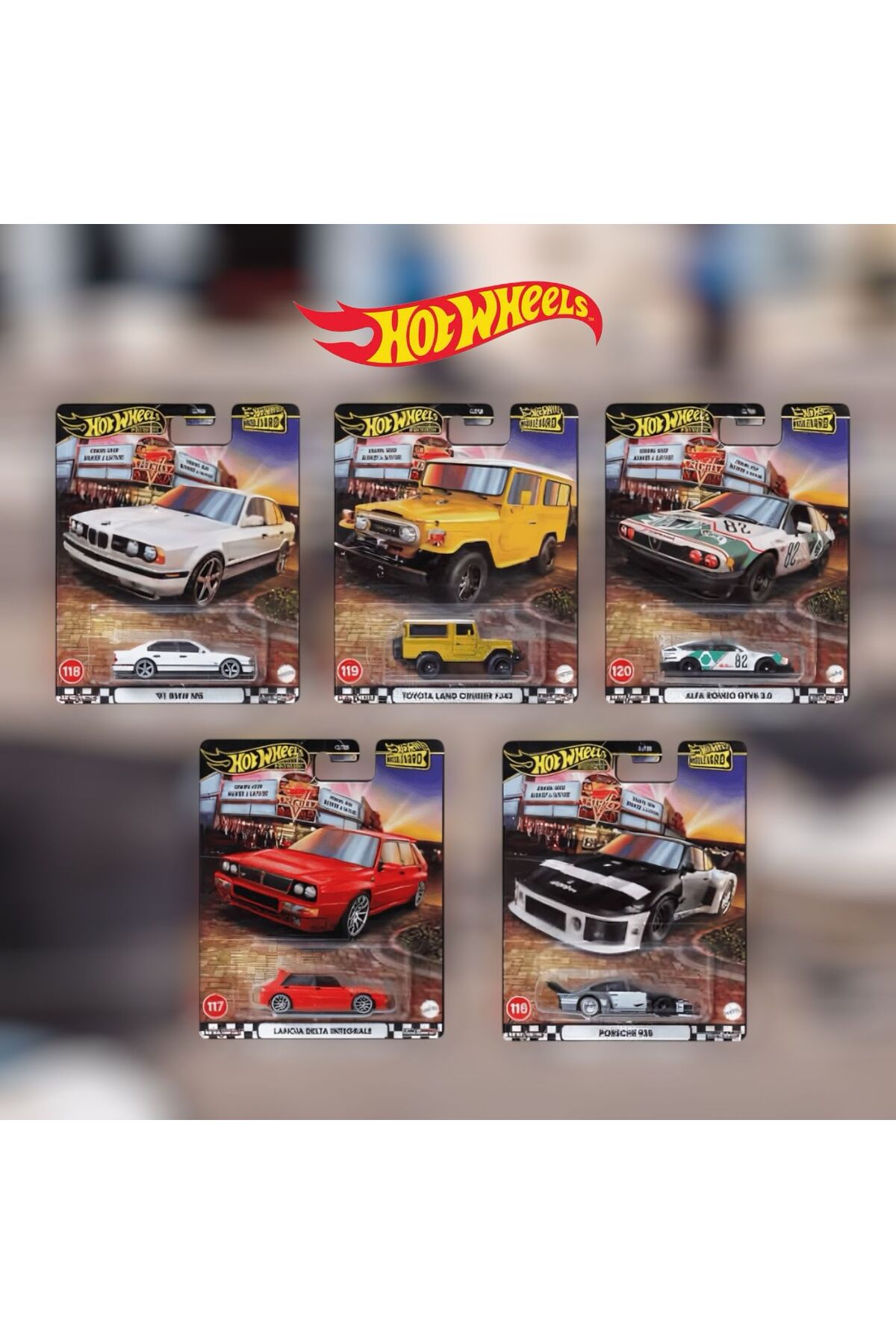 ماشین اسباب بازی مخلوط بلوار ممتاز 1 2025 GJT68 978A هات ویلز اورجینال HOT WHEELS