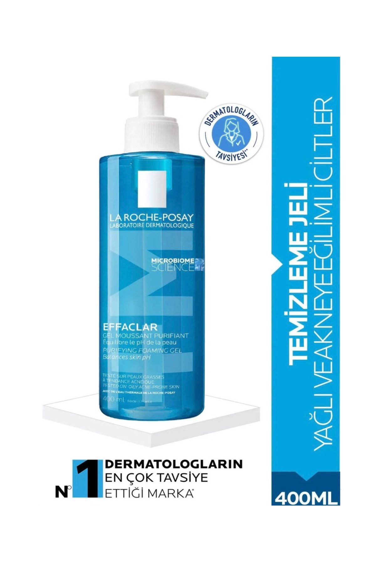 پاک کننده صورت ژل EFFACLAR 400ML اورجینال La Roche Posay