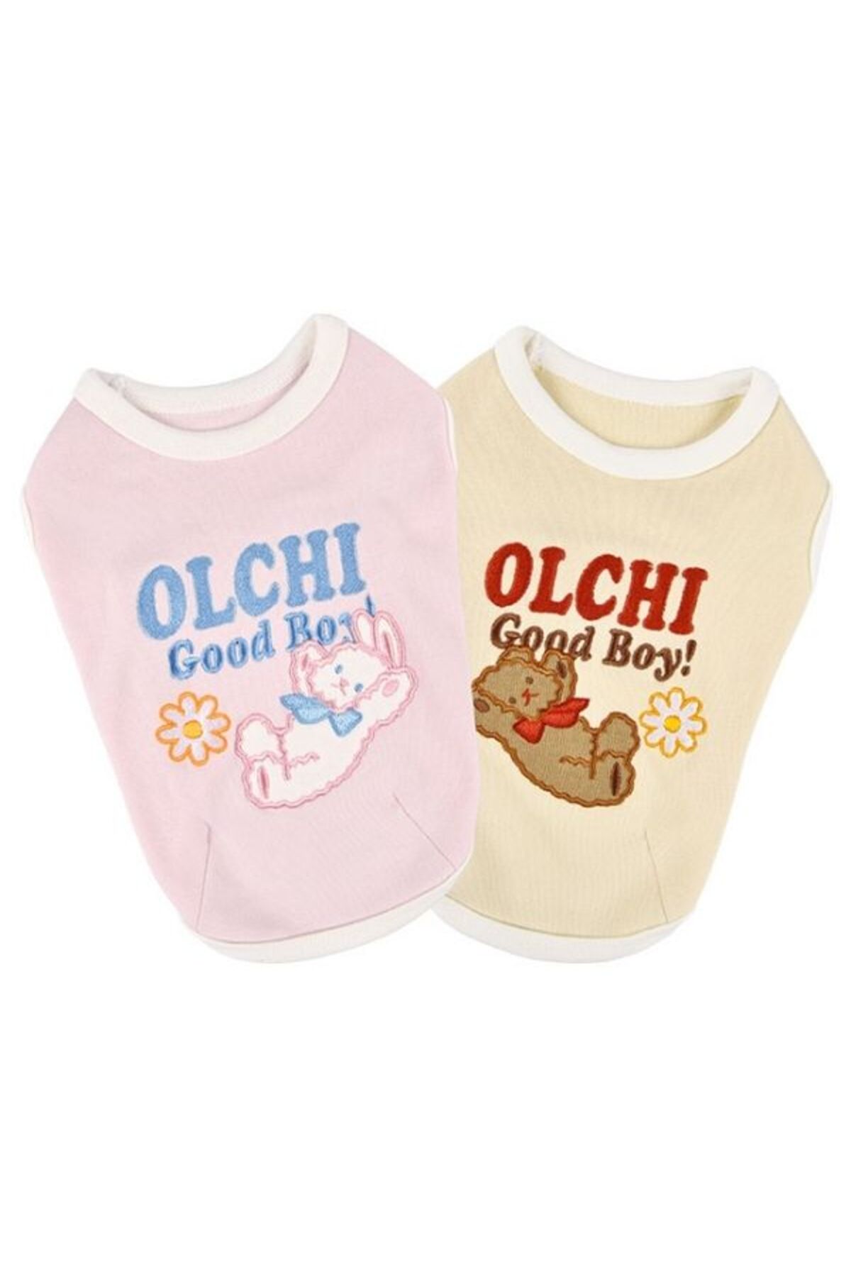 لباس سگ اولچی Olchi مدل Good Bunny، کد OAZA-TS6796 صورتی