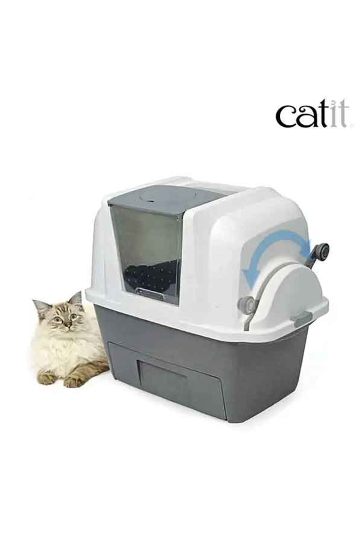 توالت گربه خودکار سرپوشیده هگن Hagen Catit Smart Sift (92654) چندرنگ