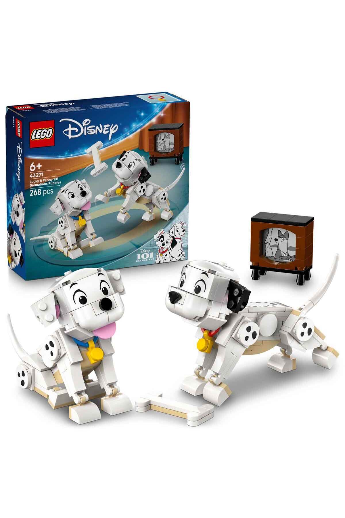 لگو توله سگ DALMATIAN LUCKY AND PENNY 101 43271 کودکان 6 ساله بالاتر اورجینال LEGO