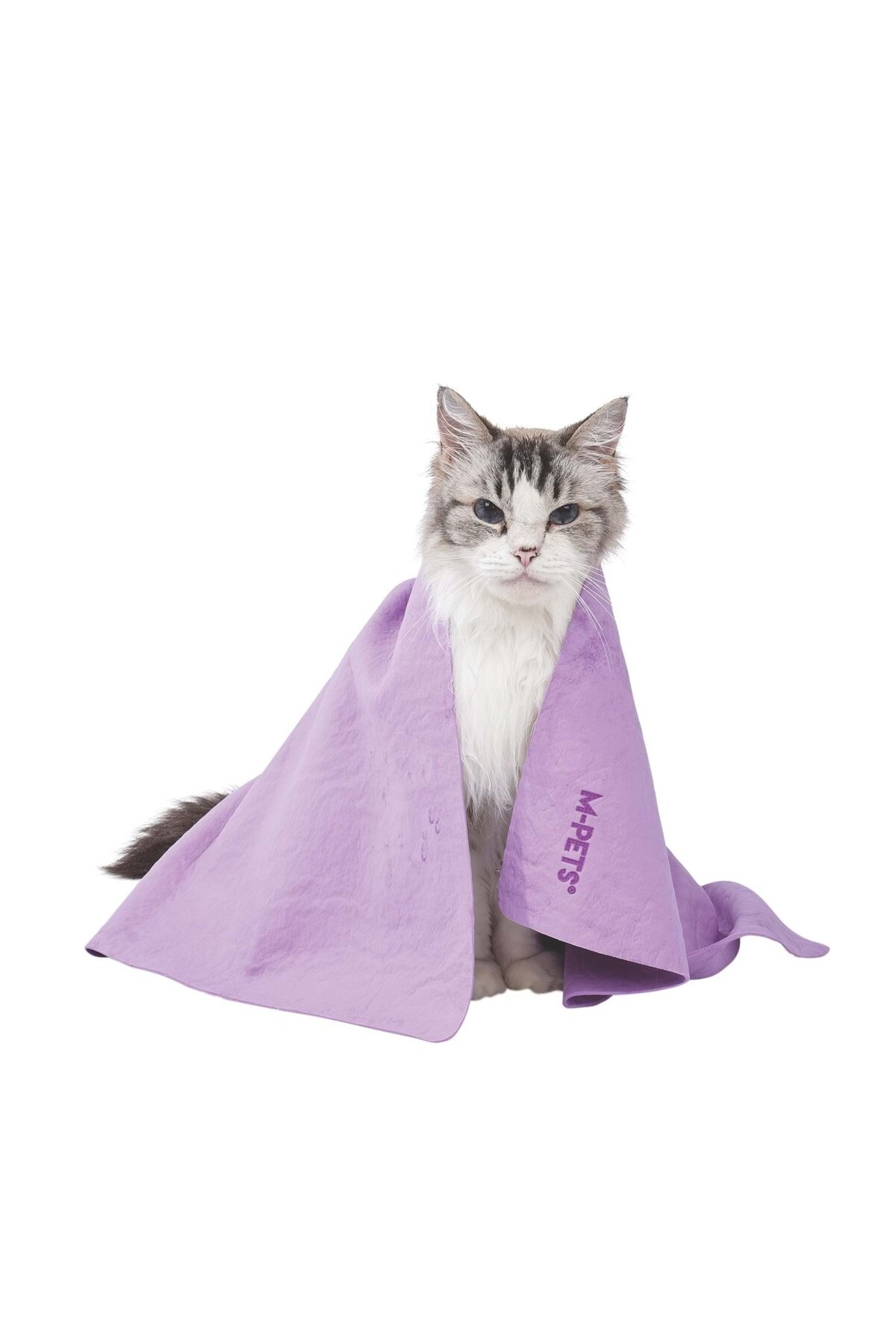 حوله زودخشک‌شونده بنفش BATHTIME مدل 60106010، ام‌پتس M-PETS