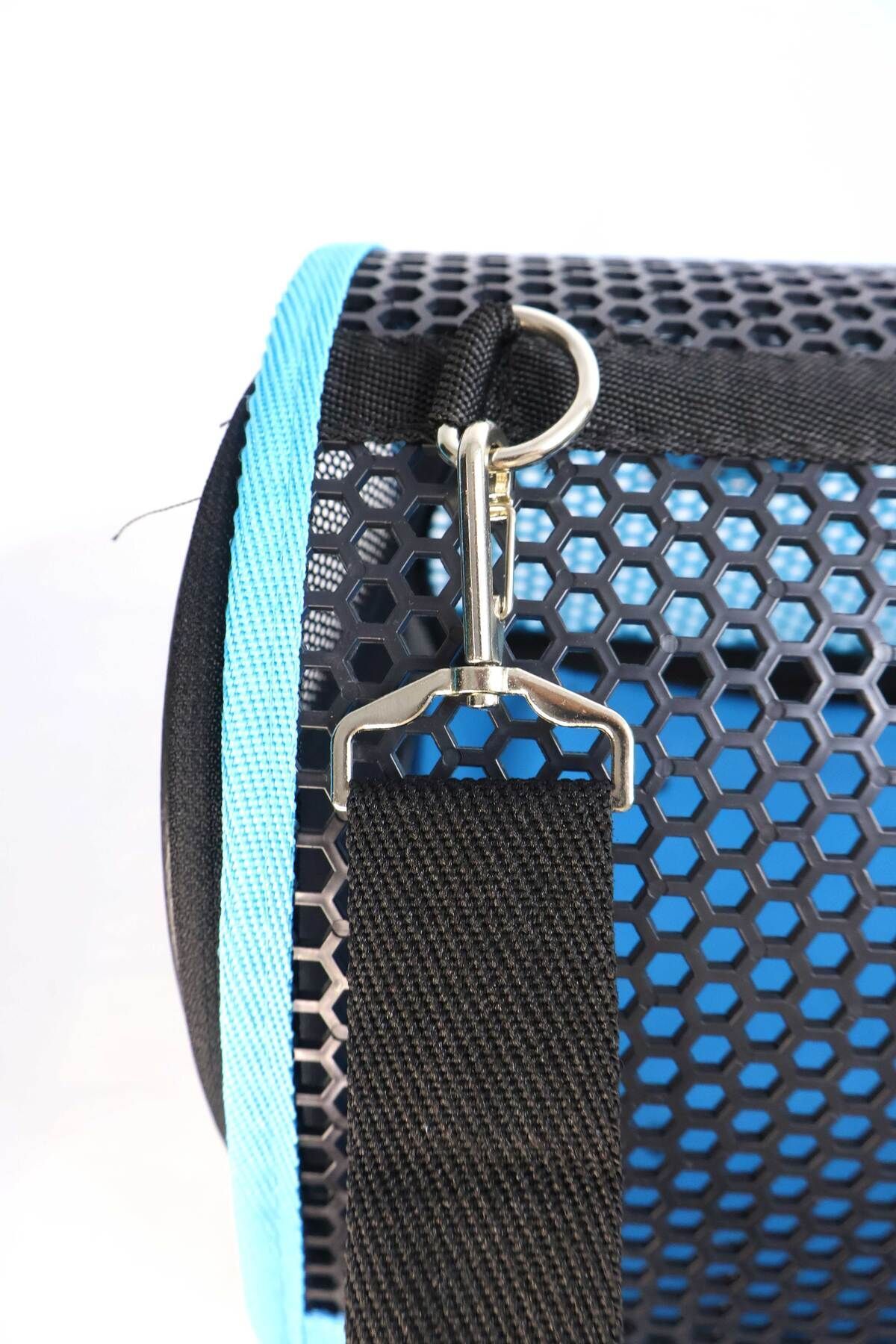 کیف حمل گربه و سگ میگنو Migno FLYBAG Voyager، مدل VOY004، فیروزه‌ای و مشکی
