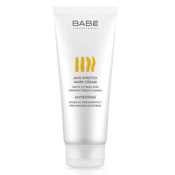 کرم مراقبت از ترک پوستی بیب Babe Anti Stretch، حاوی ویتامین E و روغن گل رز، ۲۰۰ میلی‌لیتر