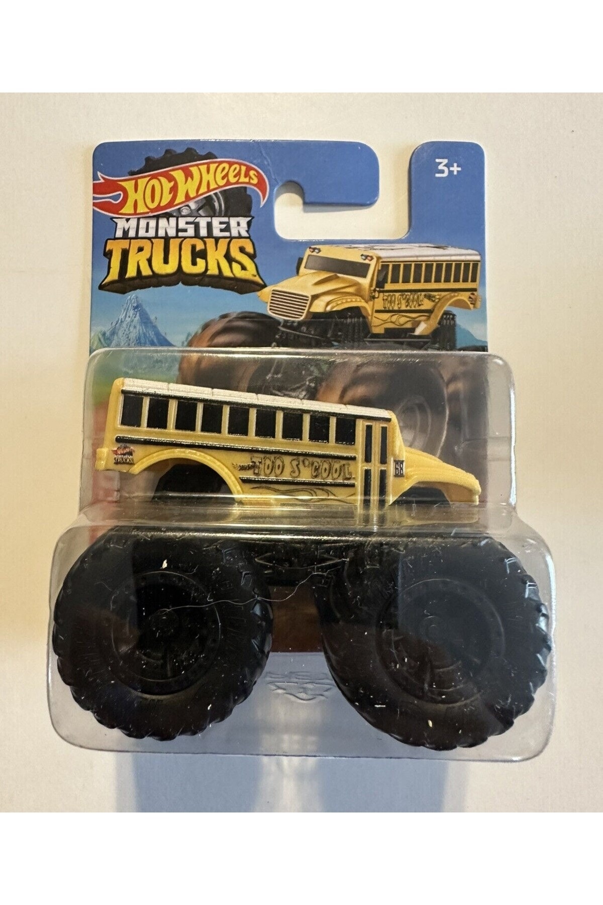 ماشین اسباب بازی MONSTER TRUCK MINI MATTEL 2022 TOO S'COOL هات ویلز اورجینال HOT WHEELS