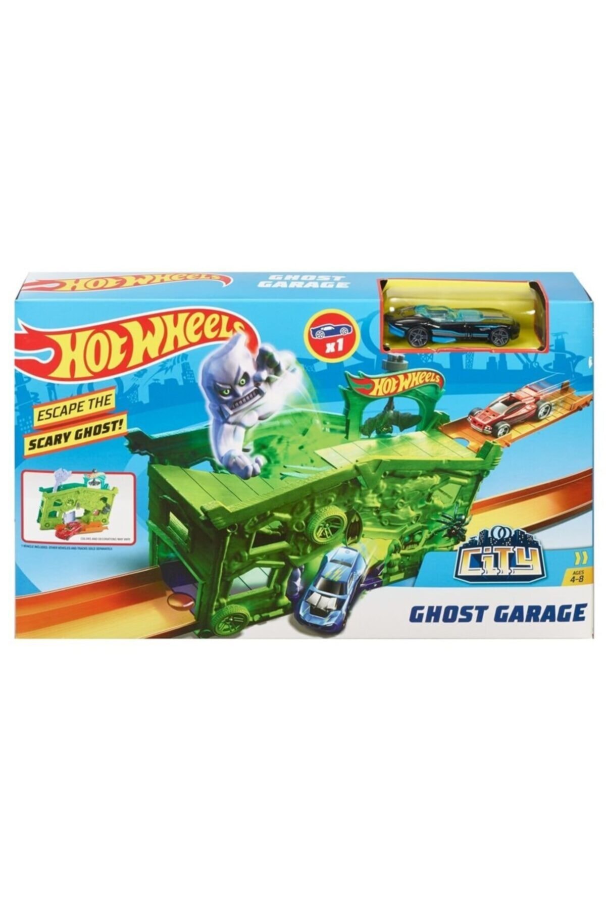 ماشین اسباب بازی مجموعه استارتر شهر FJN34 FJN38 از ترکیه HOT WHEELS