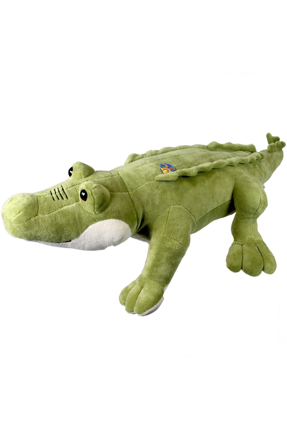 اسباب بازی های پشمی کروکودیل قوی مخملی 110 سانتی متر از ترکیه GRAN TOYS