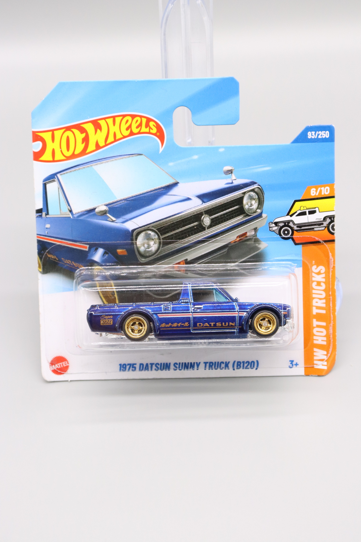 ماشین اسباب بازی کامیون آفتابی DATSUN B120 2025 تک خودرو 1975 TSH از ترکیه HOT WHEELS