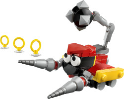 مجموعه ساختنی لگو LEGO سونیک خارپشت Sonic the Hedgehog مدل 30733، بدِنیک اسکُرپ، ۸۰ قطعه، حداقل سن ۶ سال