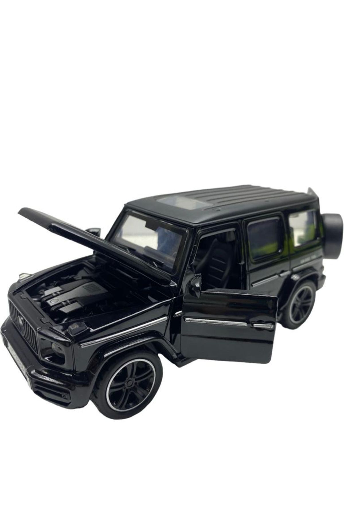 ماشین اسباب بازی DIECAST, METAL TOY CAR MERCEDES G65 JEEP PULL AND DROP MODEL WITH SOUND LIGHT 1:32 SCALE afreyz oyuncak