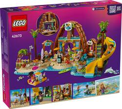 مجموعه ساختنی لگو LEGO فرندز Friends مدل 42673، دهکده تفریحی خانوادگی، ۱۱۴۰ قطعه، حداقل سن ۸ سال