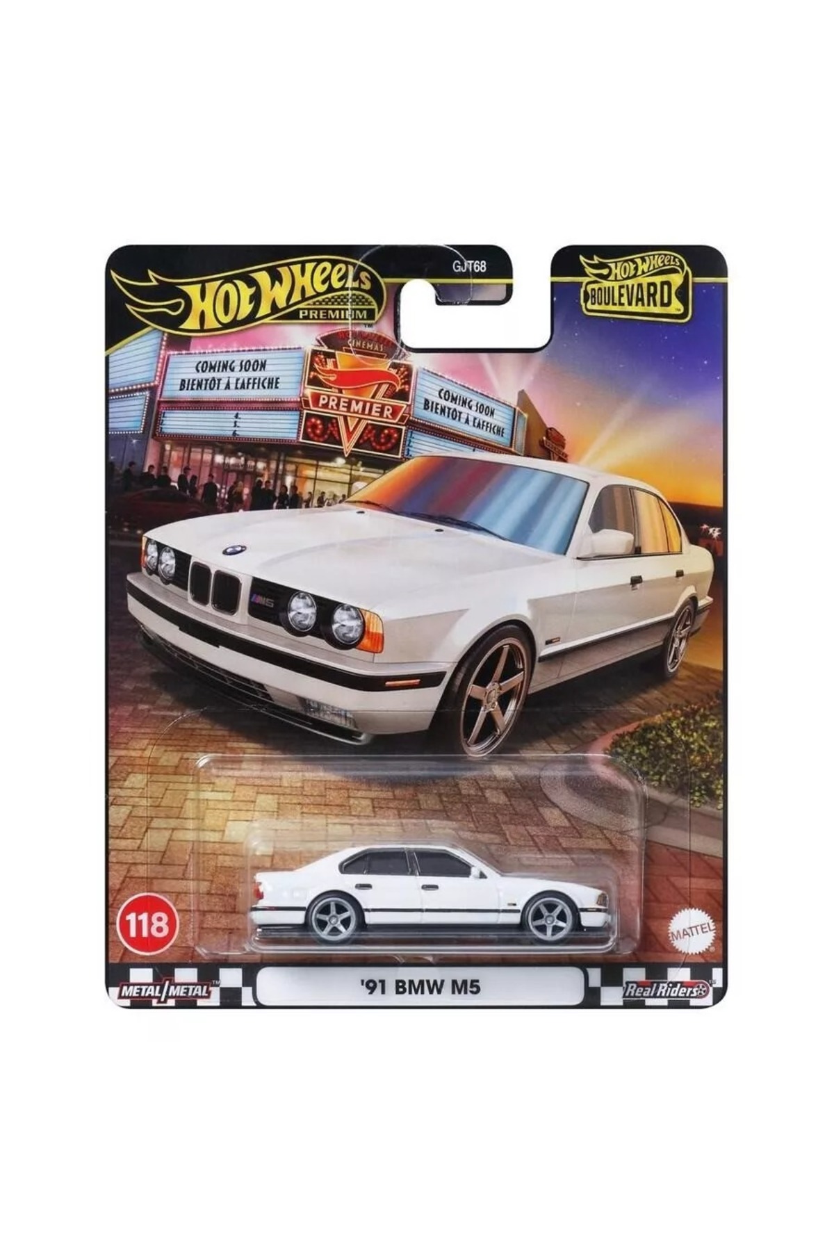 ماشین اسباب بازی مخلوط بلوار ممتاز 1 2025 GJT68 978A هات ویلز اورجینال HOT WHEELS