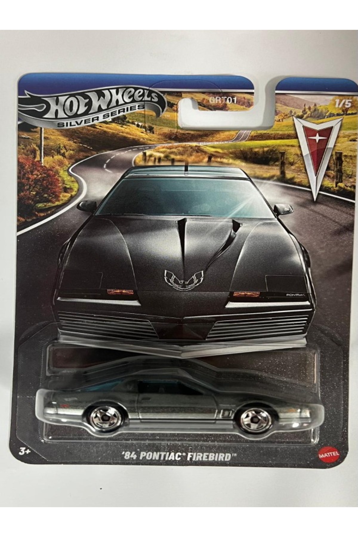 مدل خودرو سری SILVER '84 PONTIAC FIREBIRD GRT01 JKY09 از ترکیه HOT WHEELS