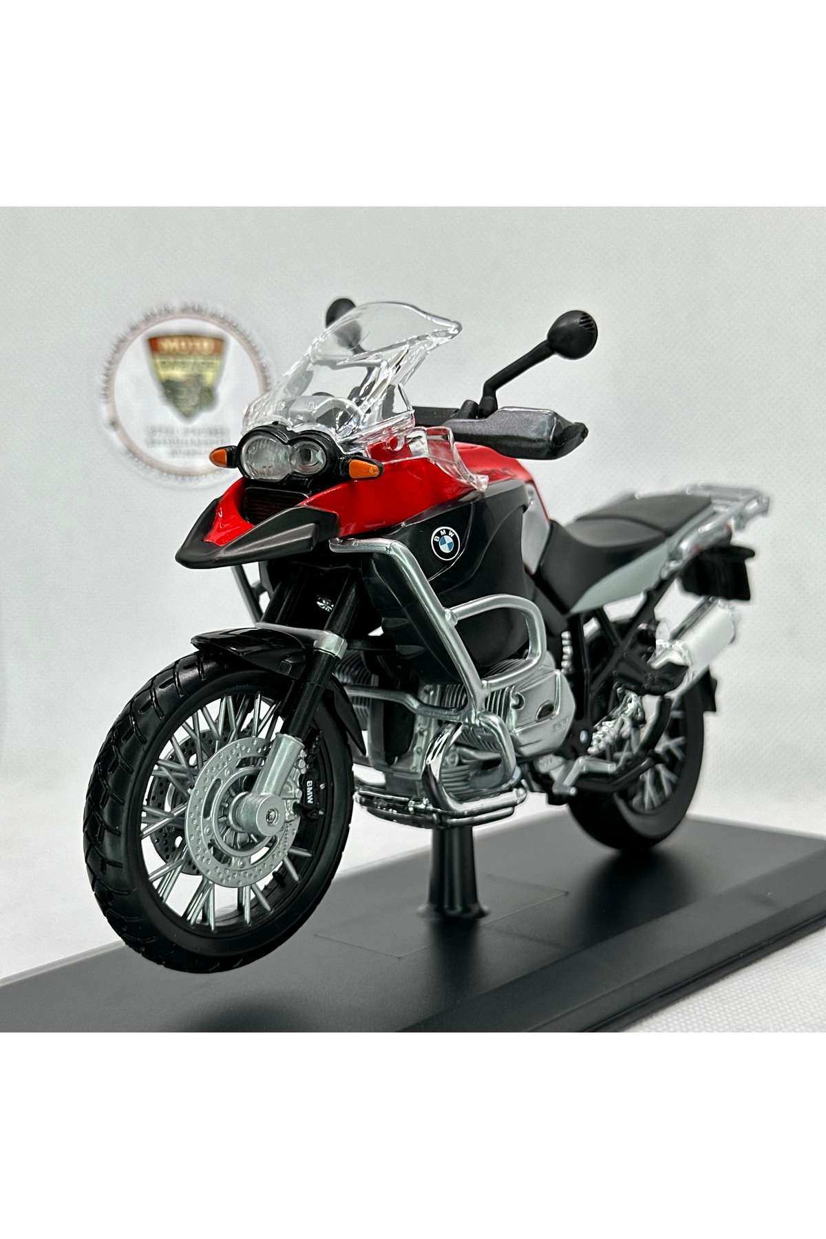 مدل خودرو موتورسیکلت BMW R1200 GS 1:12 DIECAST MODEL – فلزی اورجینال Maisto Diecast
