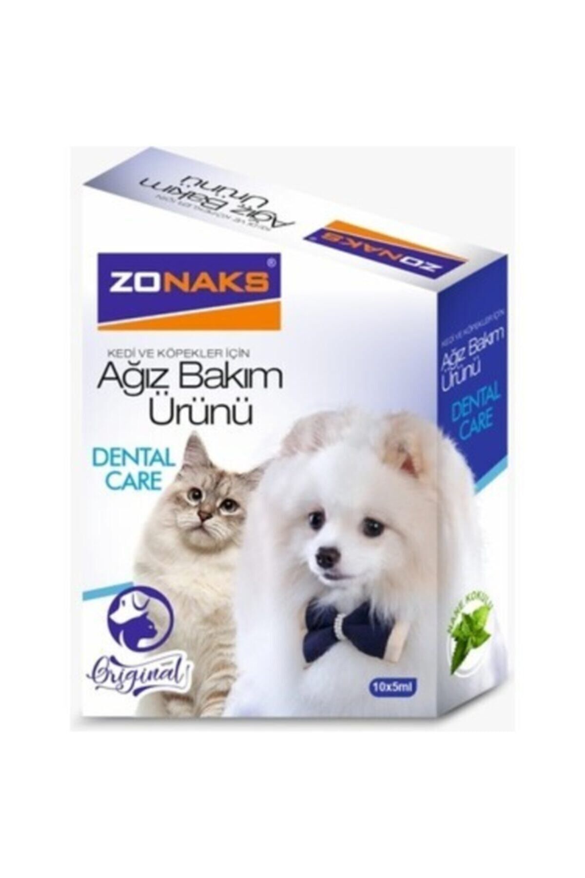محصول مراقبت دهان گربه و سگ زوناکس Zonaks، ۱۰×۵ میلی‌لیتر