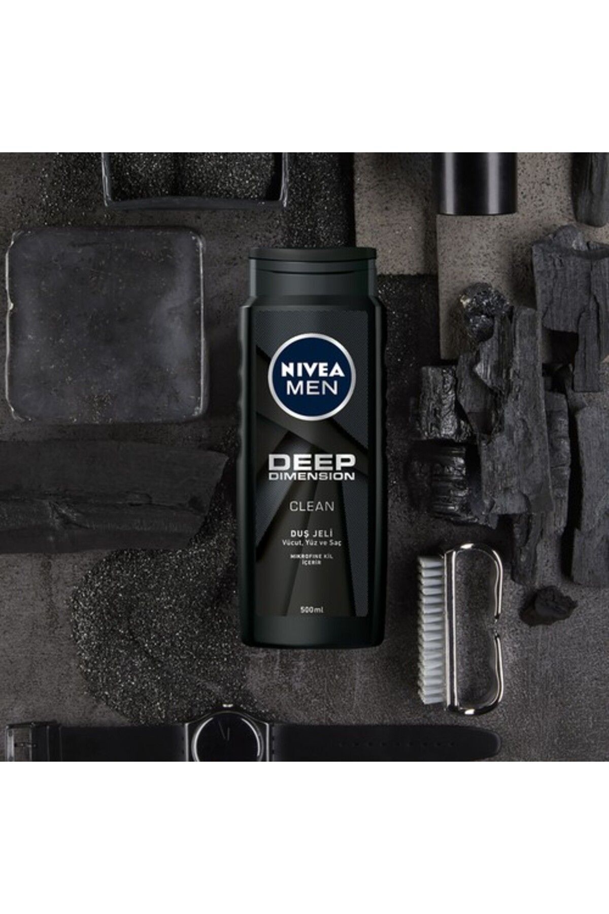 NIVEA ژل حمام عمق بخش مردانه 500 میلی لیتر