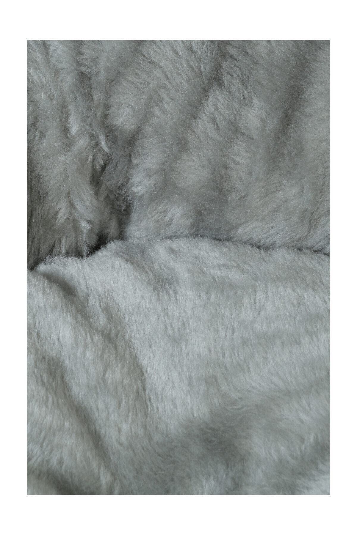 جای خواب دوناتی گربه و سگ نروتکس Nerotex Pufy، خاکستری، ۶۰×۶۰ سانتی‌متر