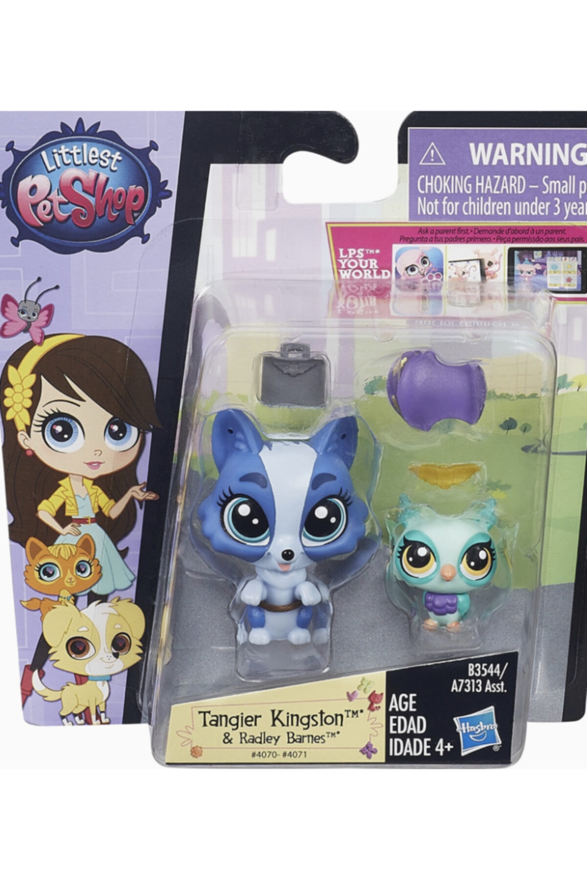 اسباب بازی های فیگور دیگر PETITE AND HER PUPPY TANGIER KINGSTON, RADLEY BARNES PETITES PET SHOP ORIGINAL LPS Littlest Pet Shop