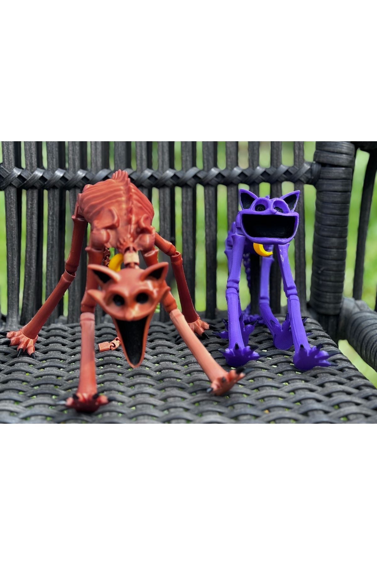 فیگور CATNAP POPPY PLAYTIME 2 عدد بنفش و برنز رنگ نشده بدون بو از ترکیه Goplast Premium