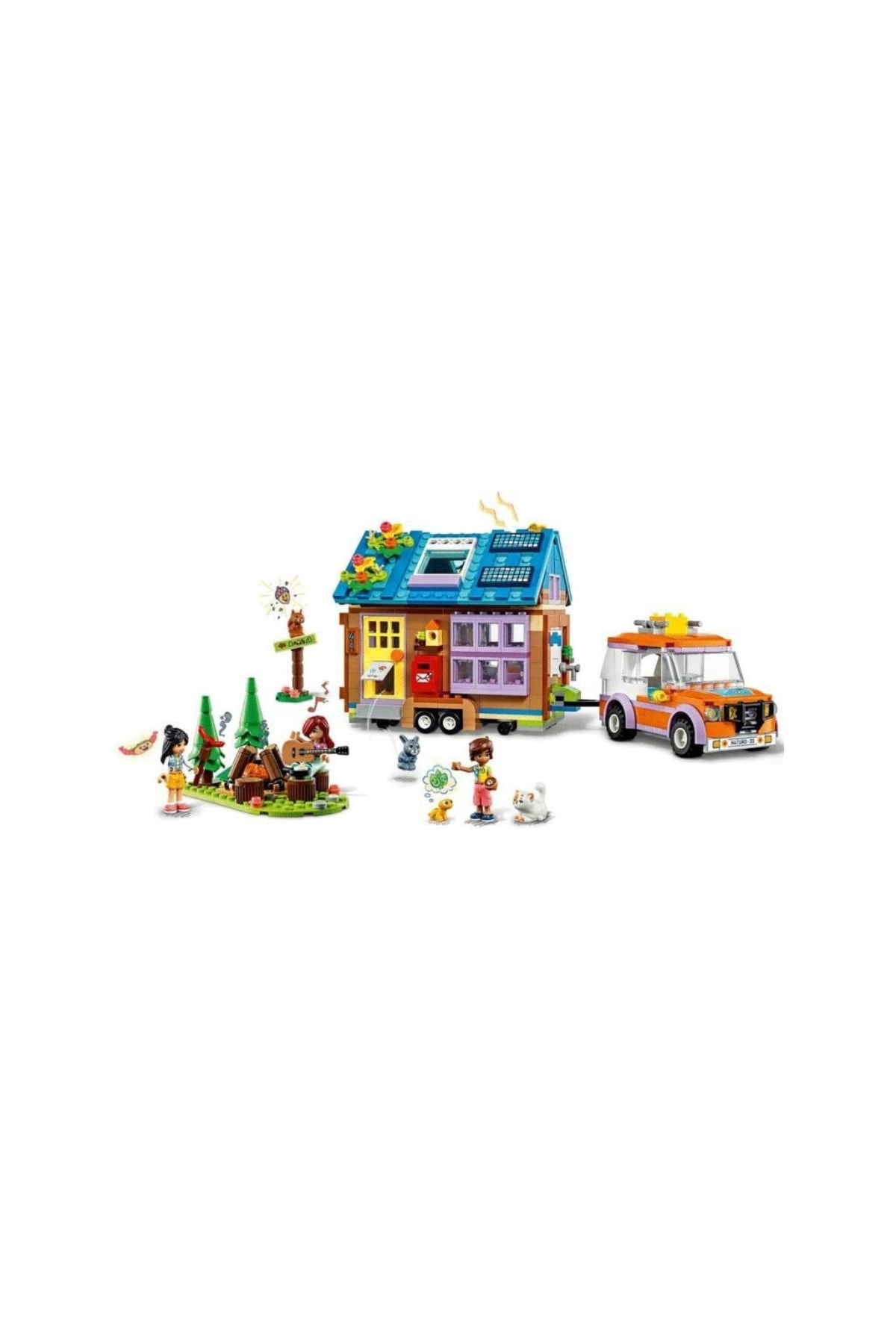 ست بازی 41735 دوستان خانه کوچک موبایل 785 قطعه +7 سن لگو اورجینال LEGO