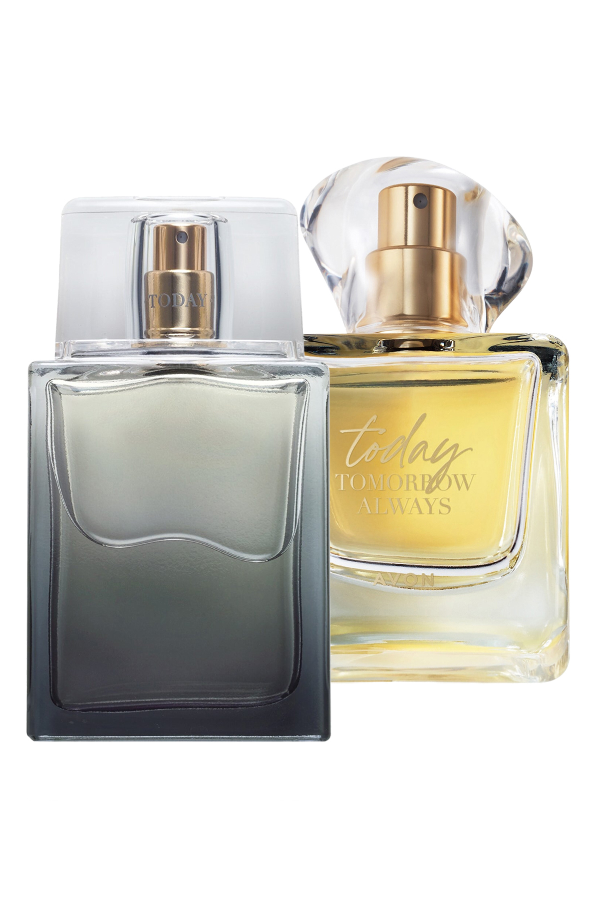 Avon عطر مردانه و زنانه TTA Today با حجم 75 میلی لیتر برای مردان و 50 میلی لیتر برای زنان