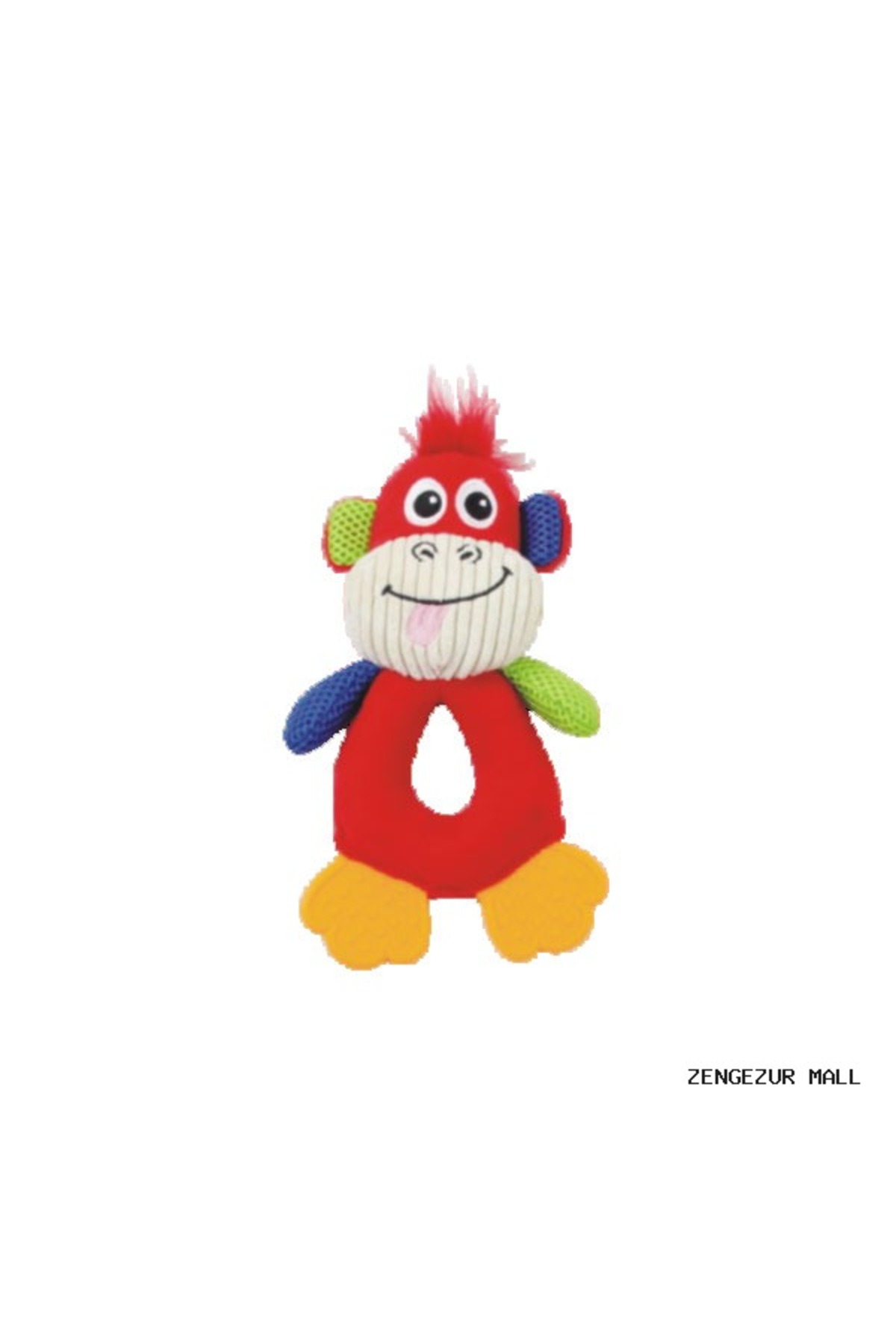 اسباب‌بازی سگ پاویز Pawise، مدل Vivid Life-Hollow Monkey (174855) چندرنگ