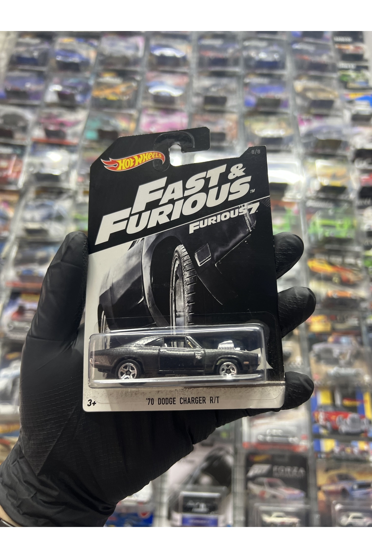 ماشین اسباب بازی '70 DODGE CHARGER R T 1.64 از ترکیه HOT WHEELS