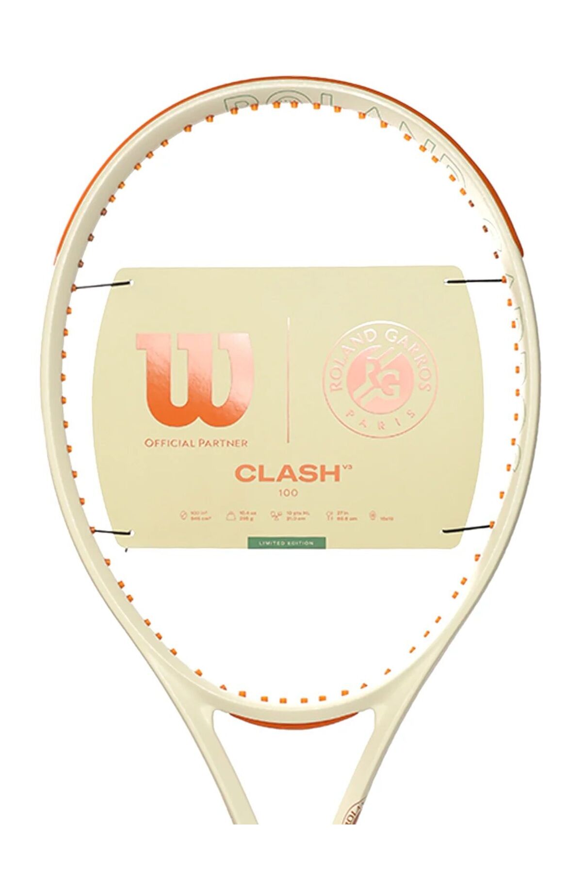 راکت تنیس ویلسون Wilson Clash 100 V3 Roland Garros