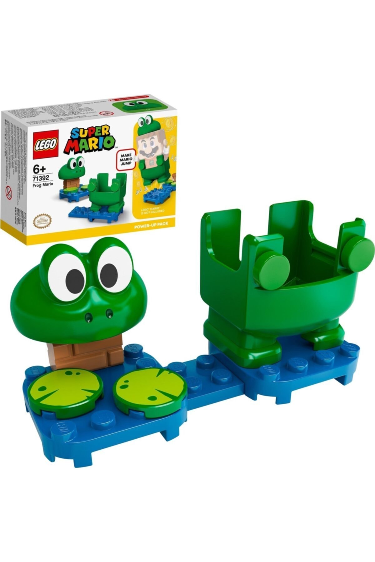 لگو و اسباب بازی های ساخت محور ® SUPER MARIO™ FROG MARIO COSTUME 71392 ساختمان کلکسیونی برای کودکان خلاق اورجینال LEGO