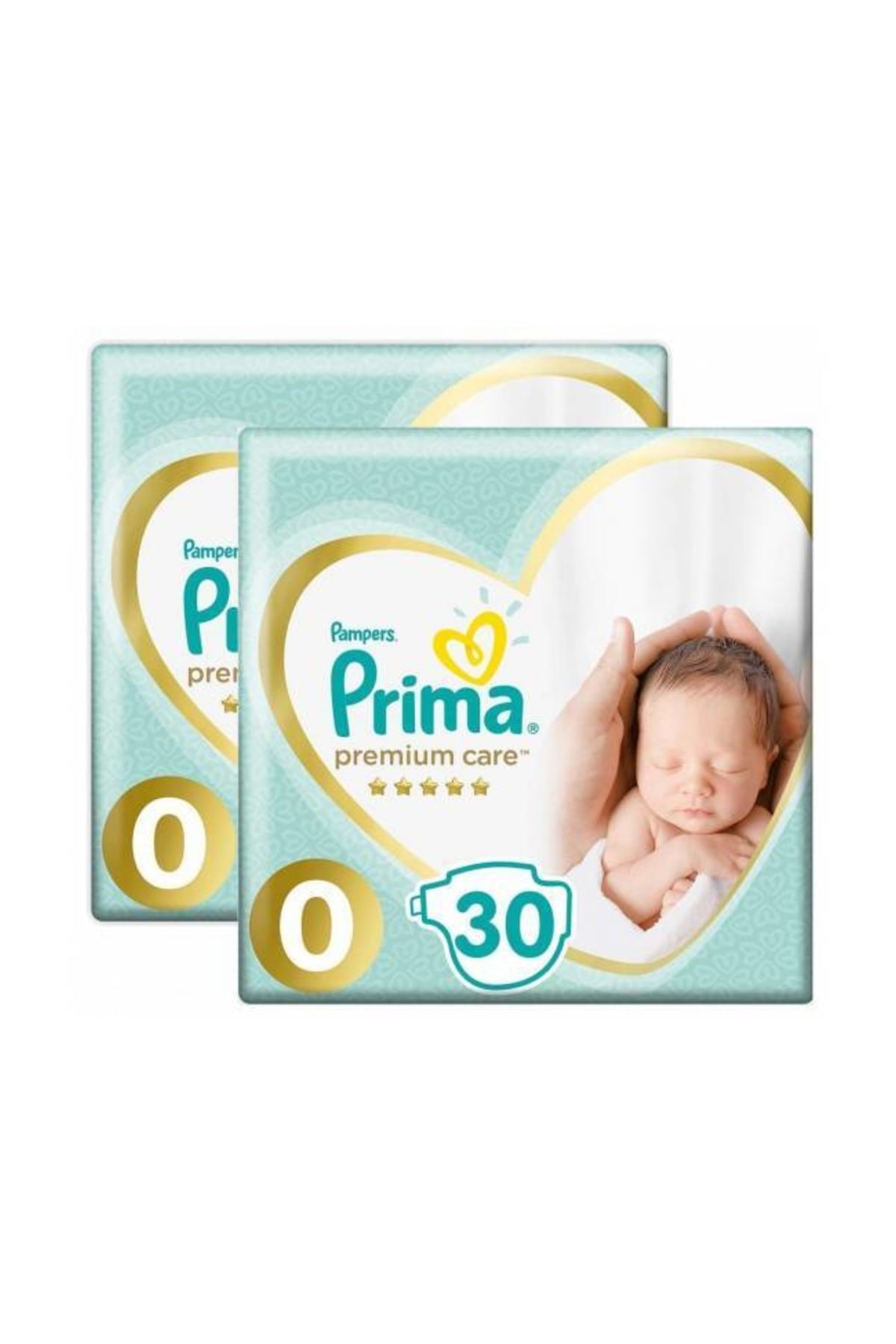پوشک بچه PREMIUM CARE نوزاد نارس سایز 0 1.5 2.5 کیلوگرم مقدار 60 دقیقه اورجینال Prima