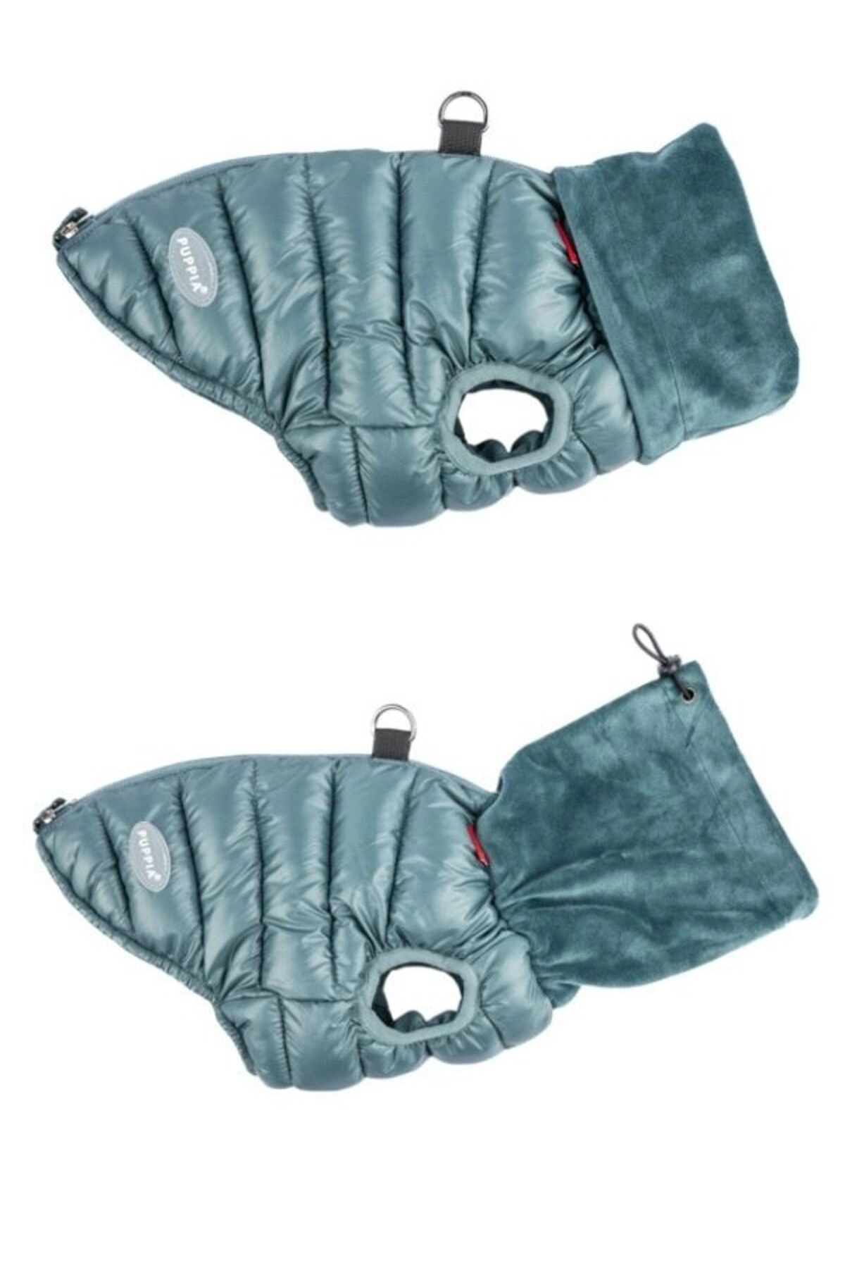 جلیقه پفی سگ پوپیا Puppia Glacier Snood، مدل PAZD-UV2261 فیروزه‌ای