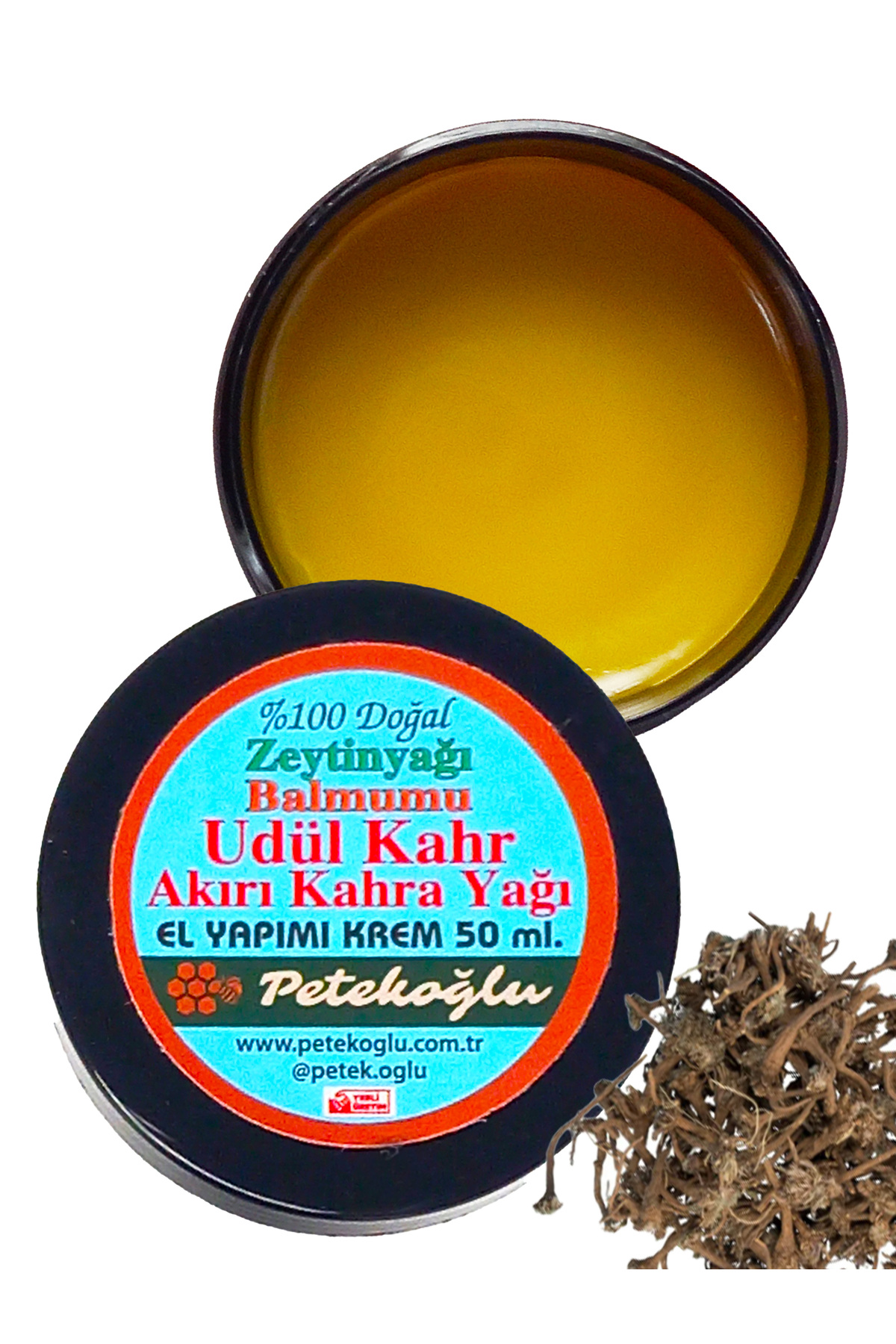 کرم مرطوب کننده و ترمیم کننده بدن 50 میلی لیتر با خاصیت زیبایی بخشی گیاهی Petekoğlu