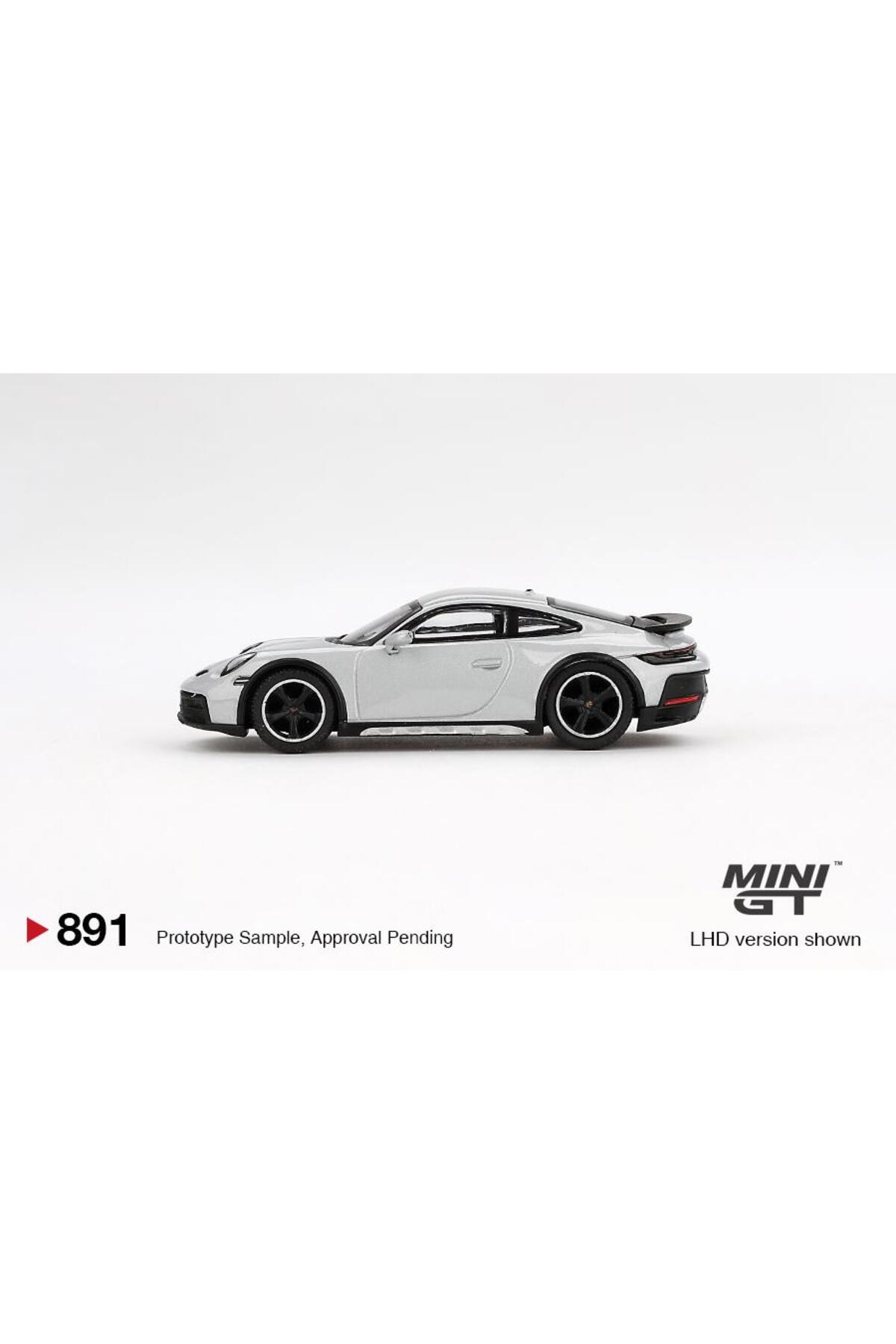 مدل خودرو پورشه 911 داکار یخی خاکستری متالیک 891 اورجینال mini gt