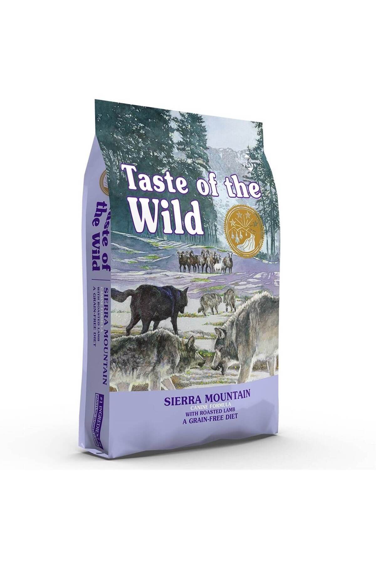غذای خشک سگ تیست آو د وایلد Taste of the Wild، سری Sierra Mountain، با طعم بره، ۱۲٫۲ کیلوگرم 12,2 Kg
