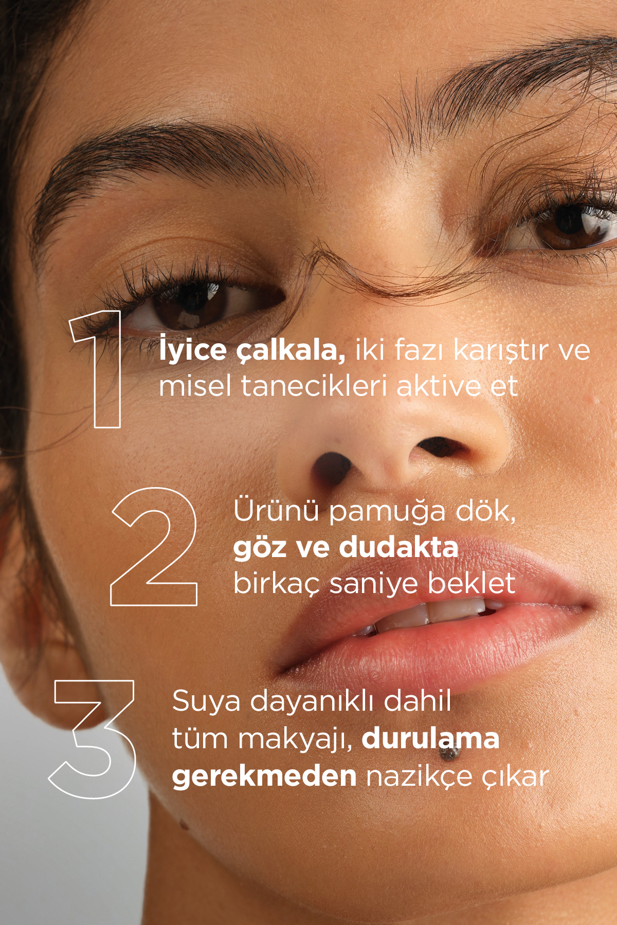 محلول دو فاز پاک کننده آرایش چشم مدل  Sensibio H2O با حجم 125 میل بایودرما Bioderma