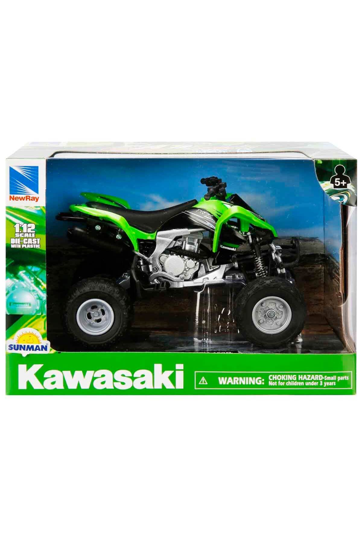 اسباب بازی های فیگور دیگر پسر بچه 1:12 کاوازاکی KFX 450R موتور آموزشی کودک دختر Genel Markalar