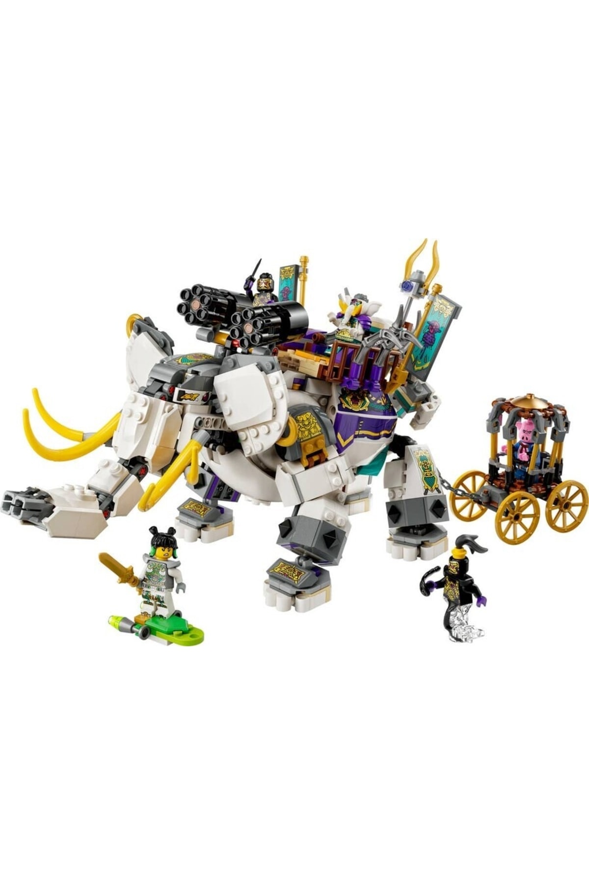 LEGO لگو 80043 میمون بچه فیل عاج زرد
