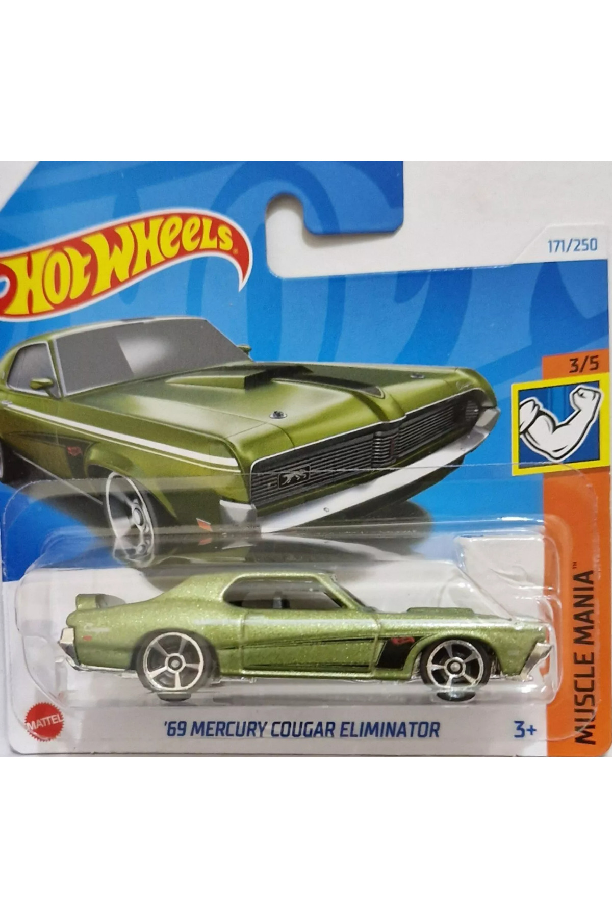 ماشین اسباب بازی 2024 SINGLE CAR 69 MERCURY COUGAR ELIMINATOR HOT WHEELS
