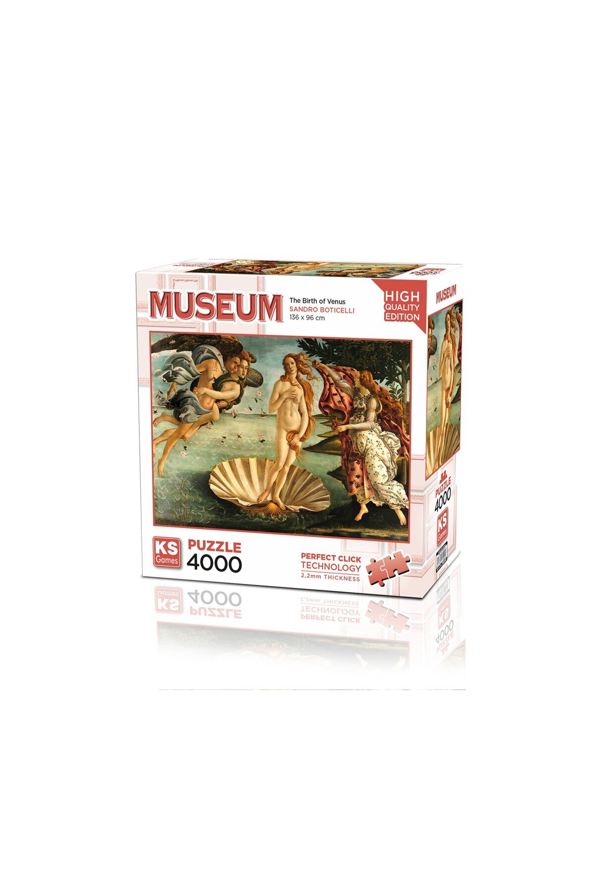 پازل 4000 قطعه تولد زهره از ترکیه Ks Games