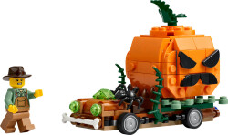 مجموعه ساختنی کامیون کدوحلوایی لگو LEGO آیکونیک مدل 40822، ۱۷۷ قطعه، حداقل سن ۸ سال